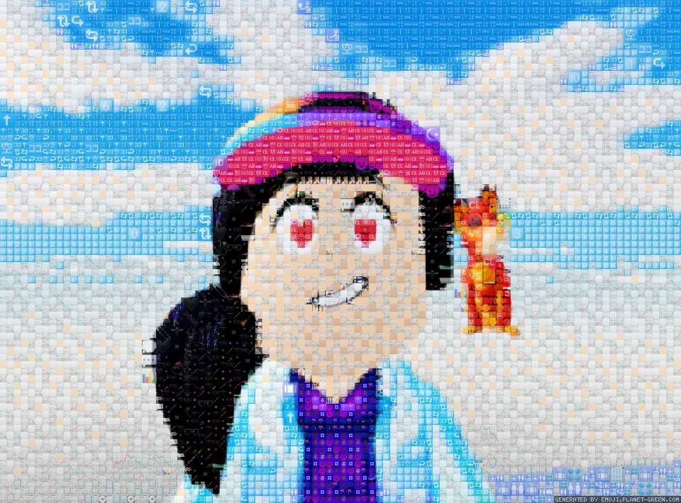 Cartoon Masha UwU GIF by Cartoon Masha UwU | 🖼Emoji Mosaic🎉