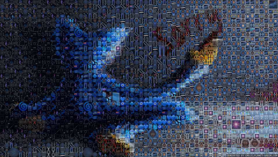 хагги вагги by Лёша | 🖼Emoji Mosaic🎉