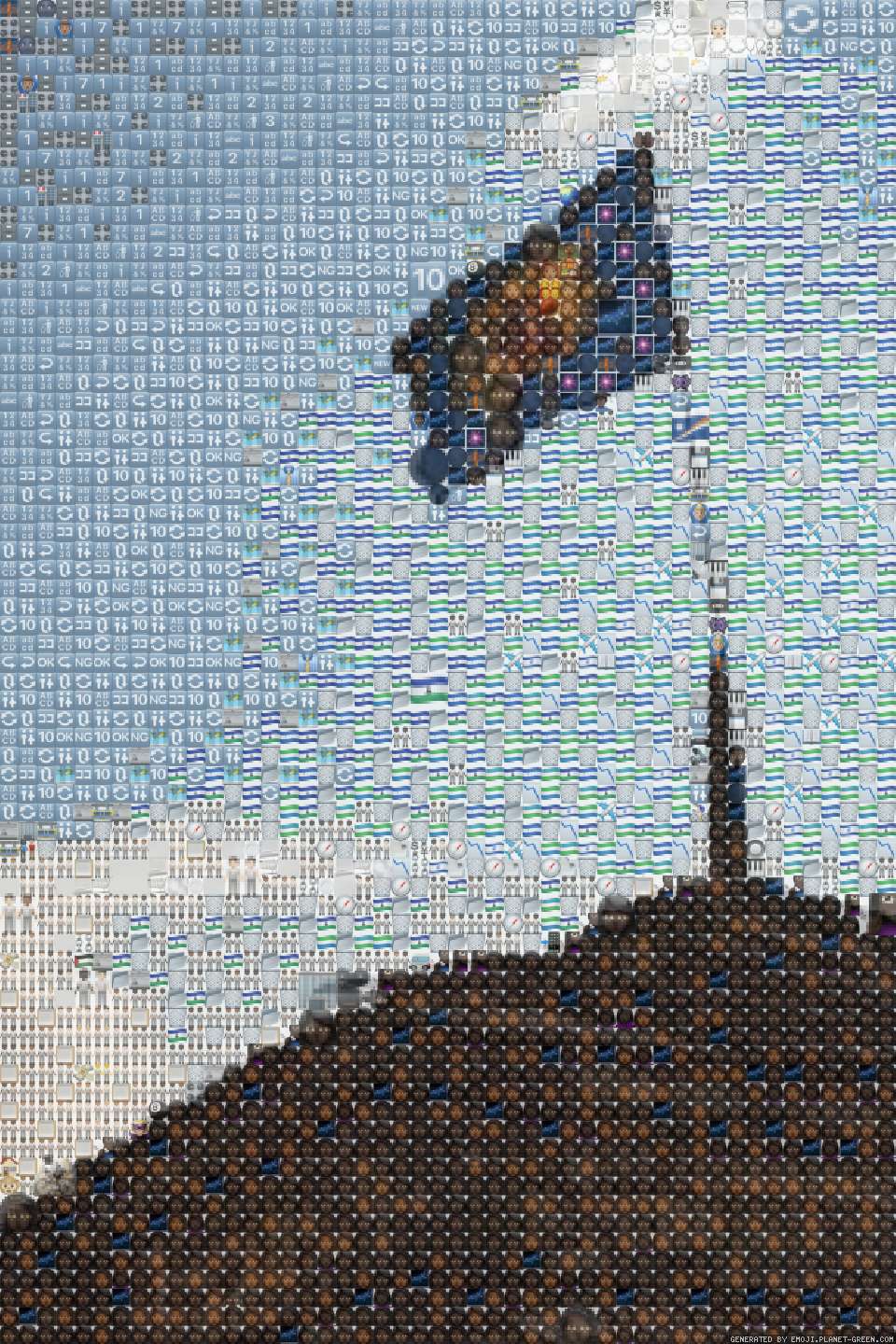 Top list billion. by Jacob Stephens | 🖼Emoji Mosaic🎉
