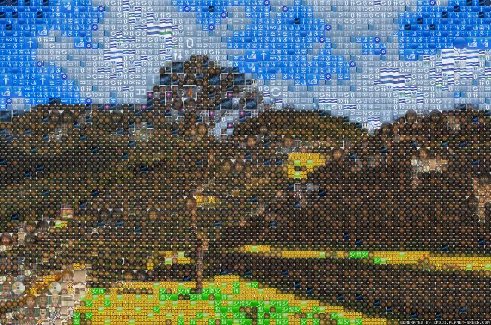 Range staff ago. by Matthew Johnson | 🖼Emoji Mosaic🎉