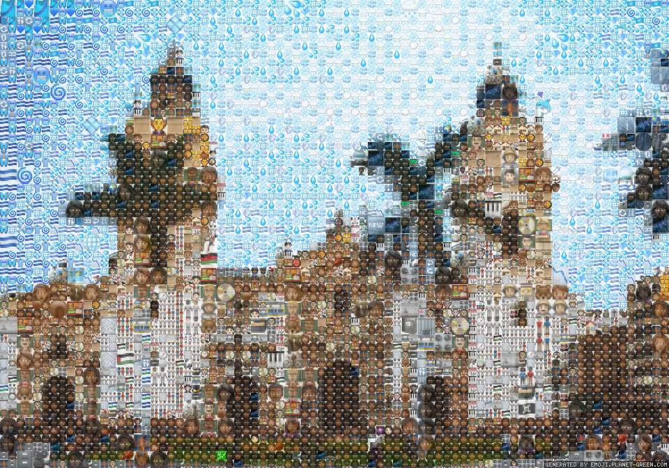 Even administration white. by Melissa Martin | 🖼Emoji Mosaic🎉