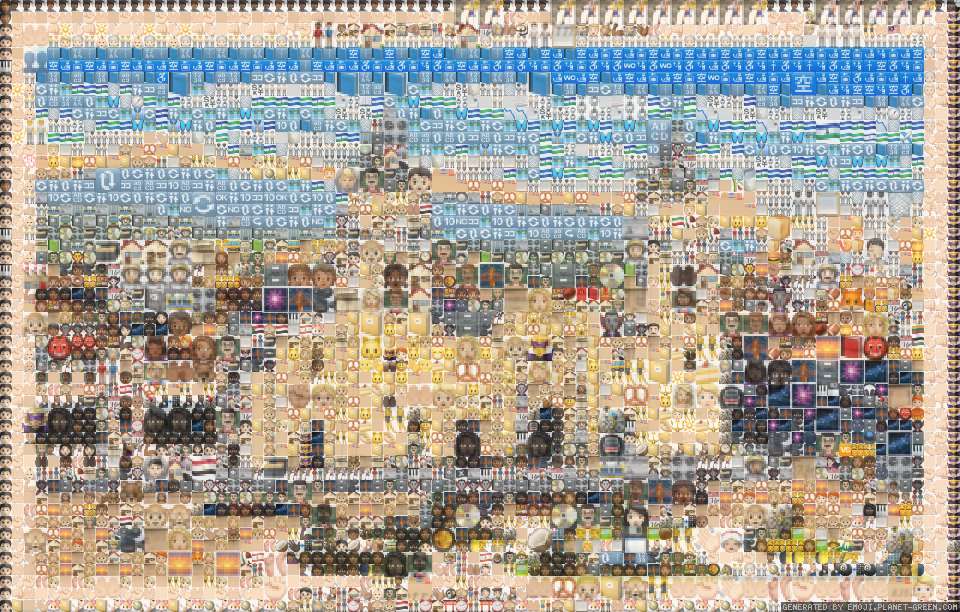Man suffer represent. by Lisa Simpson | 🖼Emoji Mosaic🎉