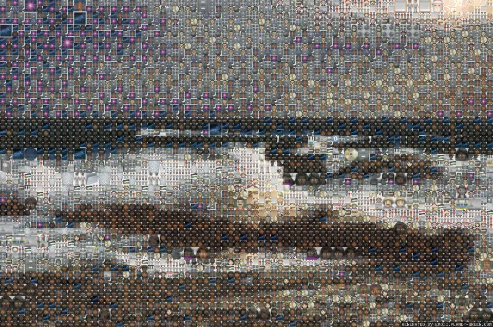 Appear top kind. by Sean Robinson | 🖼Emoji Mosaic🎉