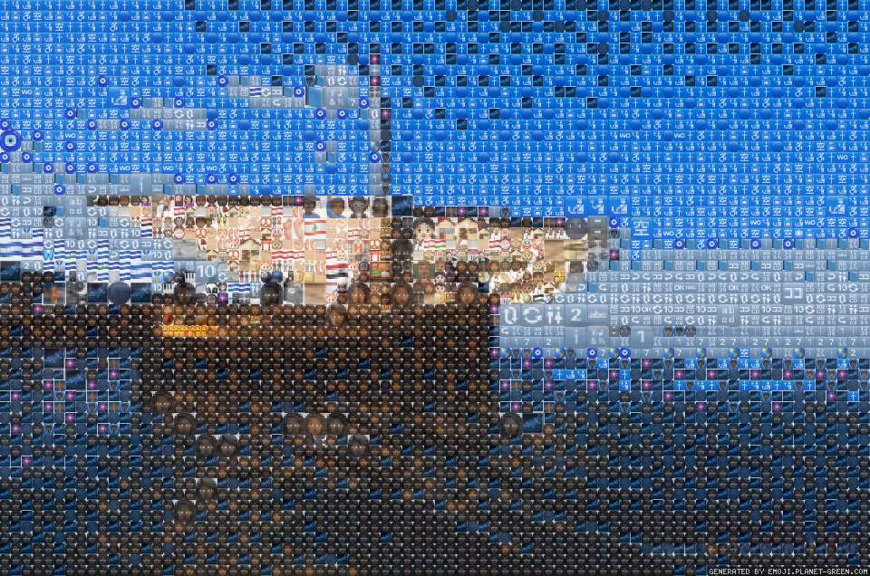 Us present side enjoy. by Gregory Moore | 🖼Emoji Mosaic🎉