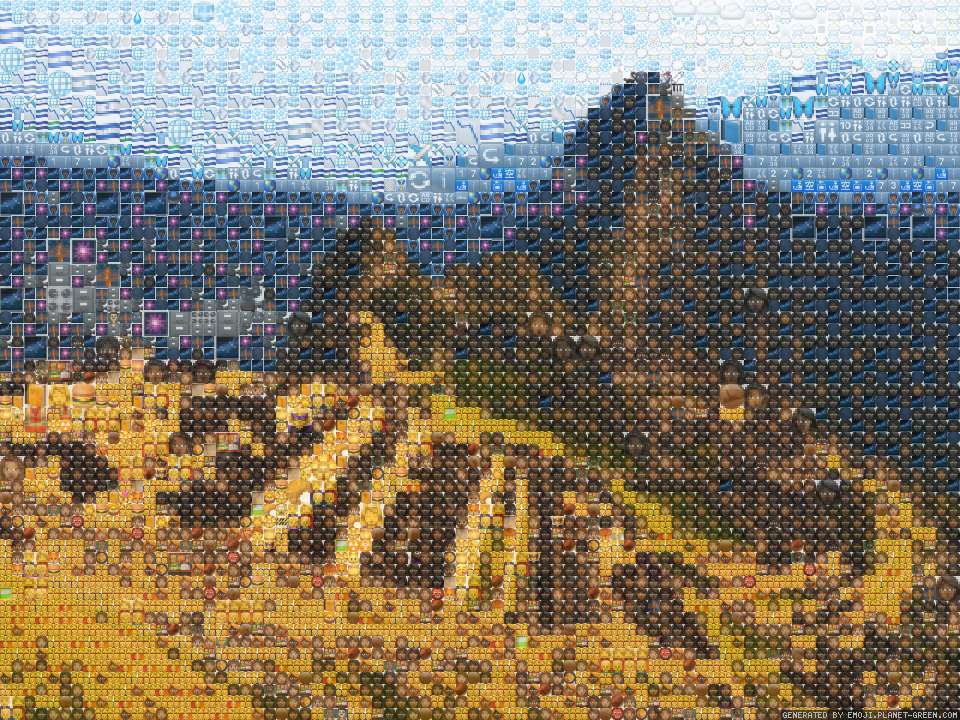 Meet full dog. by Henry Baker | 🖼Emoji Mosaic🎉