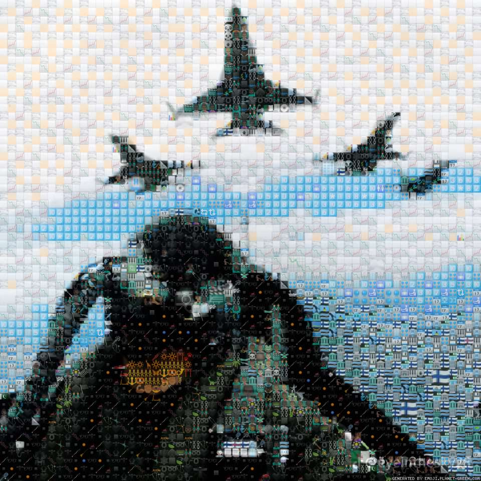 Planes by (No Name) | 🖼Emoji Mosaic🎉