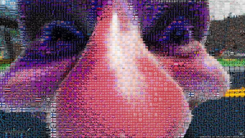 A guy who'se high on something by (No Name) | 🖼Emoji Mosaic🎉