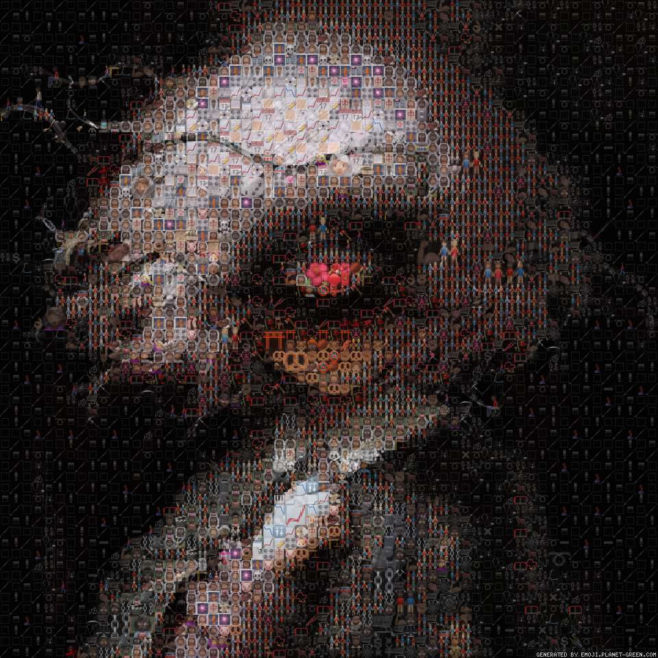 it‘s satori！ by mrsa | 🖼Emoji Mosaic🎉
