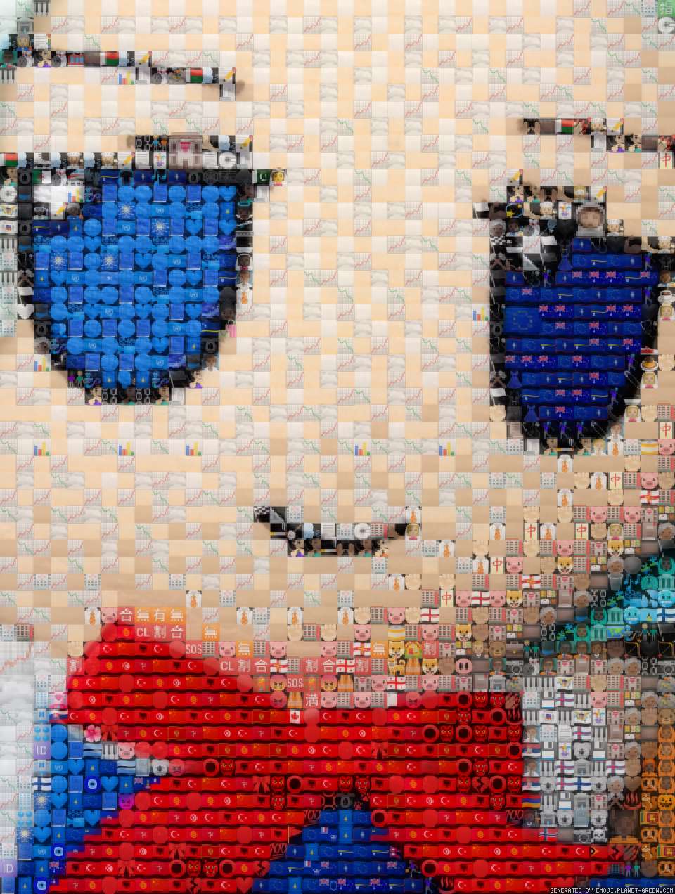 fumo by 琪露诺 | 🖼Emoji Mosaic🎉