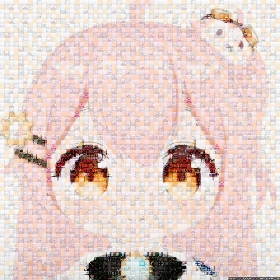 1883小菲 by FcloverHare | 🖼Emoji Mosaic🎉