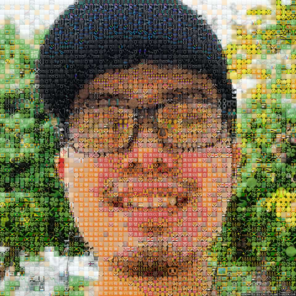 狮忆本人照片 by 狮忆 | 🖼Emoji Mosaic🎉