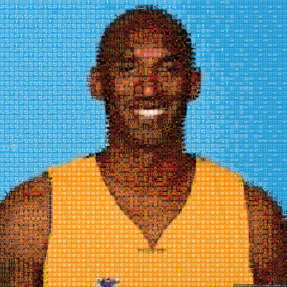 科比布莱恩特 by 牢大 | 🖼Emoji Mosaic🎉