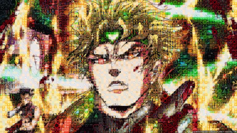 Dio by HAZ | 🖼Emoji Mosaic🎉