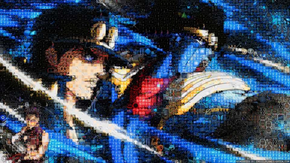 Jotaro by HAZ | 🖼Emoji Mosaic🎉