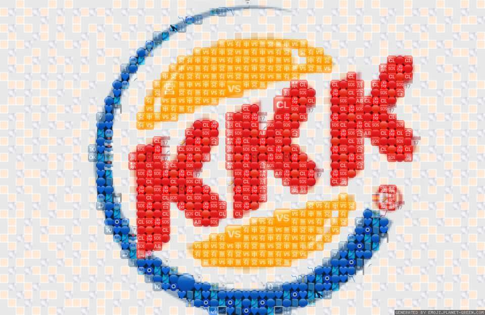 KKK by TRAVIS scotty | 🖼Emoji Mosaic🎉
