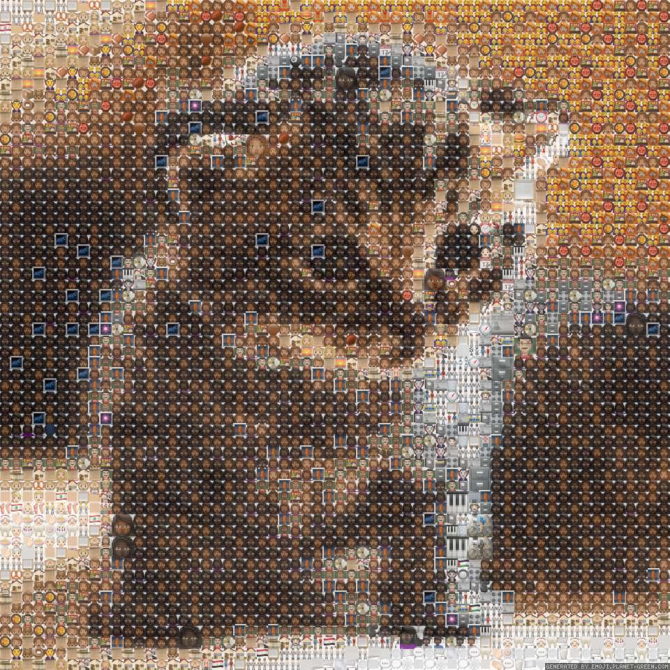 Kitten by Axolotl | 🖼Emoji Mosaic🎉