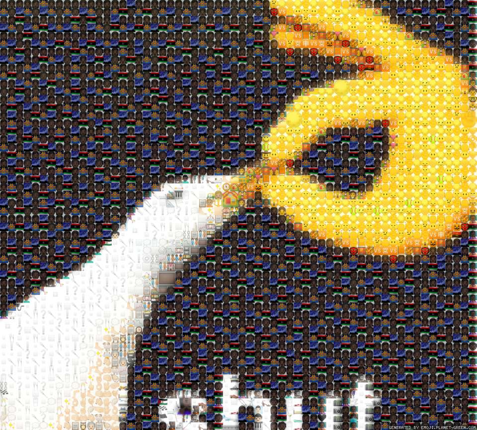 Shut. by AndrewTheFox | 🖼Emoji Mosaic🎉