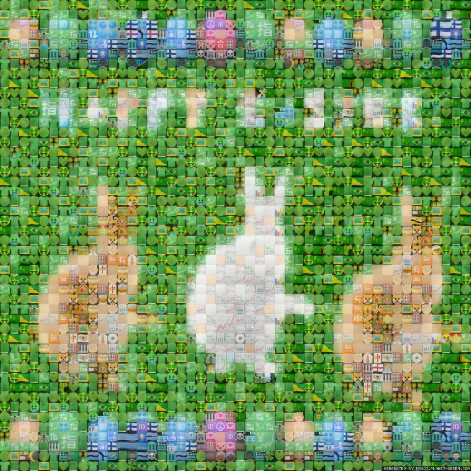 HAPPY EASTER by BEIBEI SQUISH | 🖼Emoji Mosaic🎉