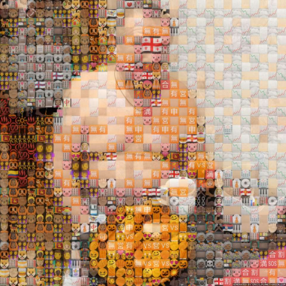 1 by 1 | 🖼Emoji Mosaic🎉