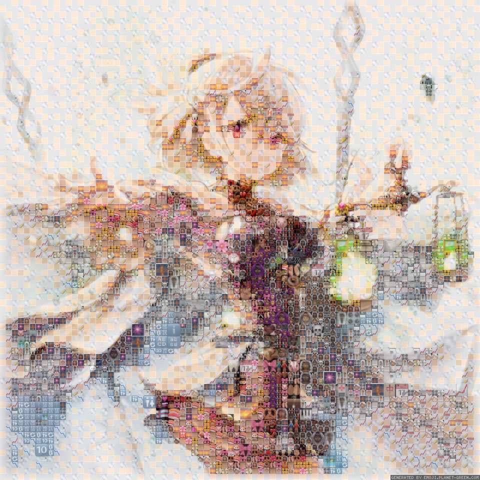 テオドラ by ペッパー | 🖼絵文字モザイク🎉