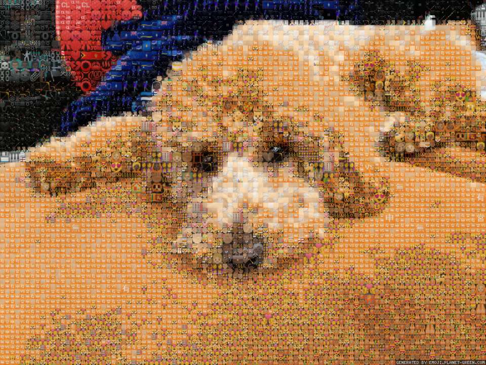 もこ by あそう | 🖼Emoji Mosaic🎉
