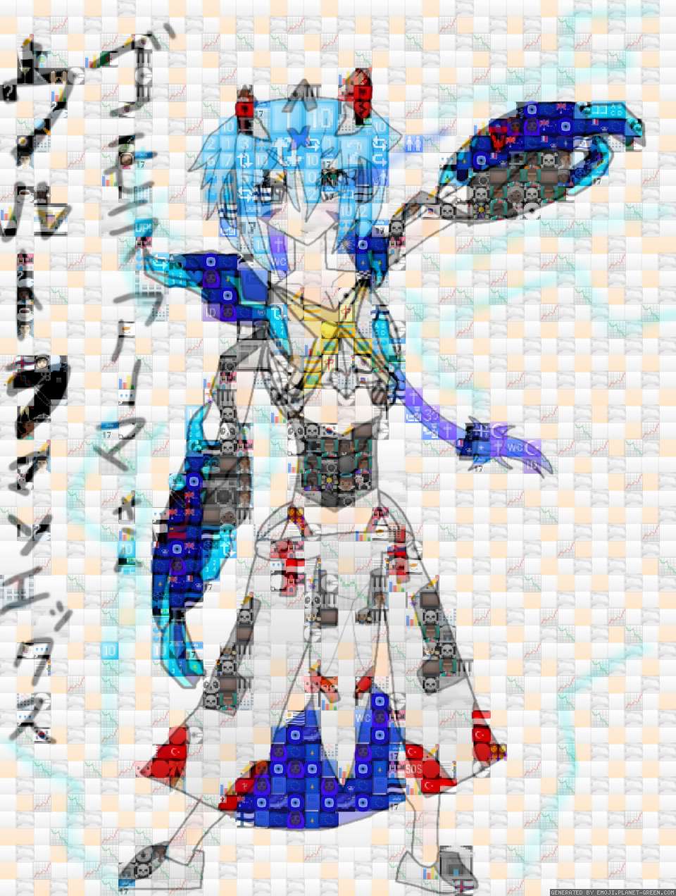 ゴモラアーマー by 神谷レイ | 🖼Emoji Mosaic🎉
