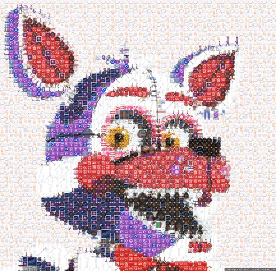 FUNt1M33 f0xY by Patri xd | 🖼Emoji Mosaic🎉