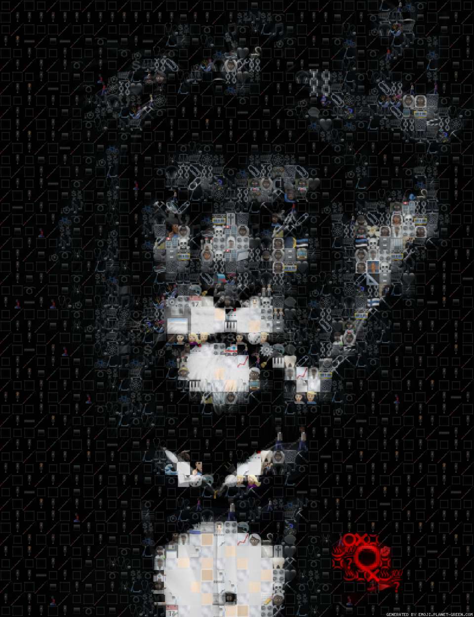 LION by YO | 🖼Emoji Mosaic🎉