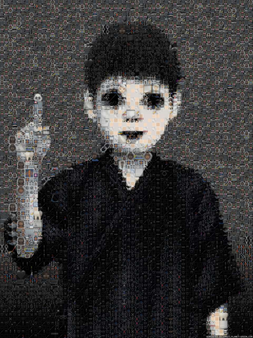 文章神 by 凤梨 | 🖼Emoji Mosaic🎉