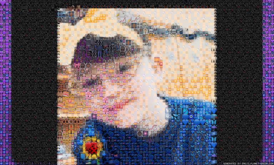 Улу by Ваня красавчик | 🖼Emoji Mosaic🎉