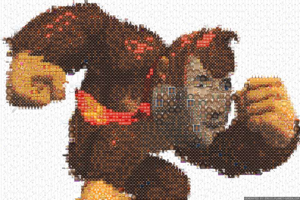 StonkyKong by Handyman | 🖼Emoji Mosaic🎉
