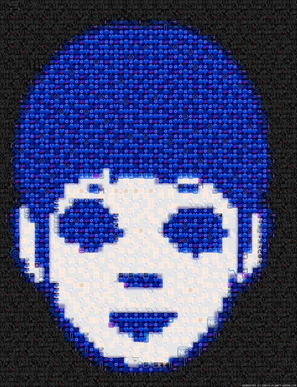 死了 by 凤梨 | 🖼Emoji Mosaic🎉