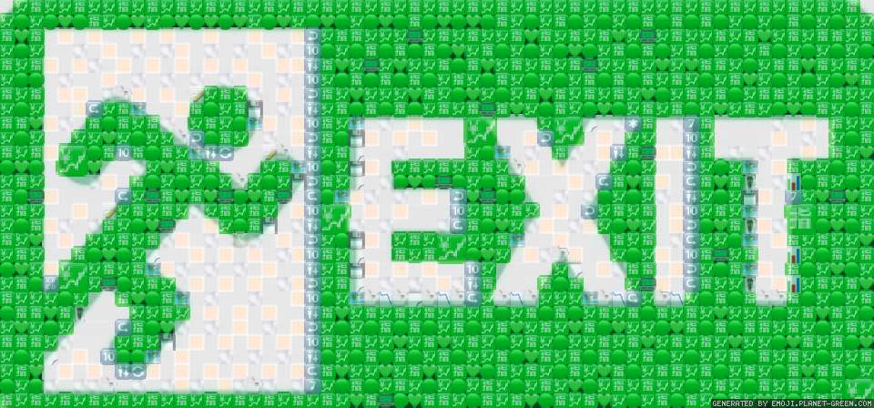 EXIT by vytrmt | 🖼Emoji Mosaic🎉