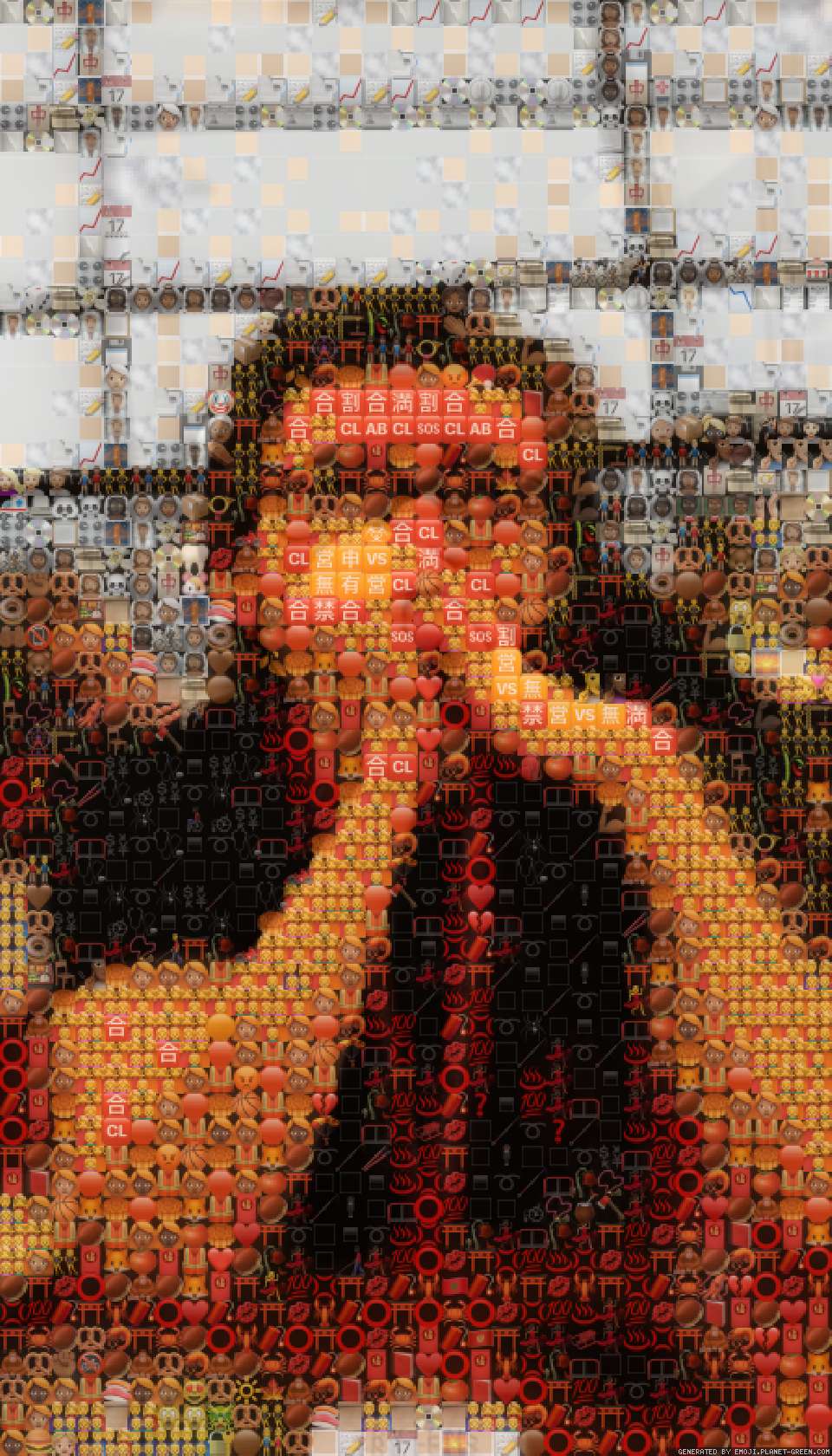 Profile Picture Emoji Mosaic by John Creley | 🖼Emoji Mosaic🎉