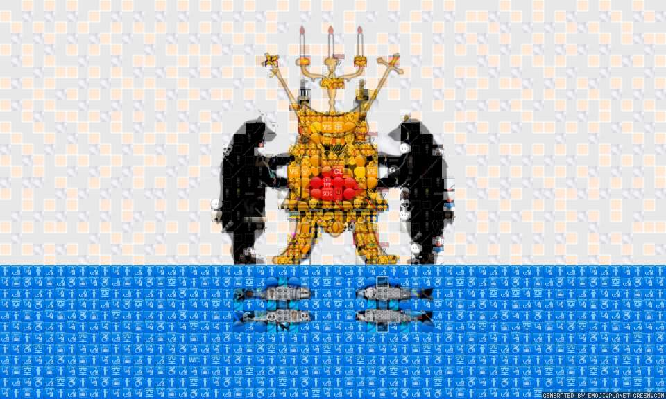Великий Новгород by leonid1609z | 🖼Emoji Mosaic🎉