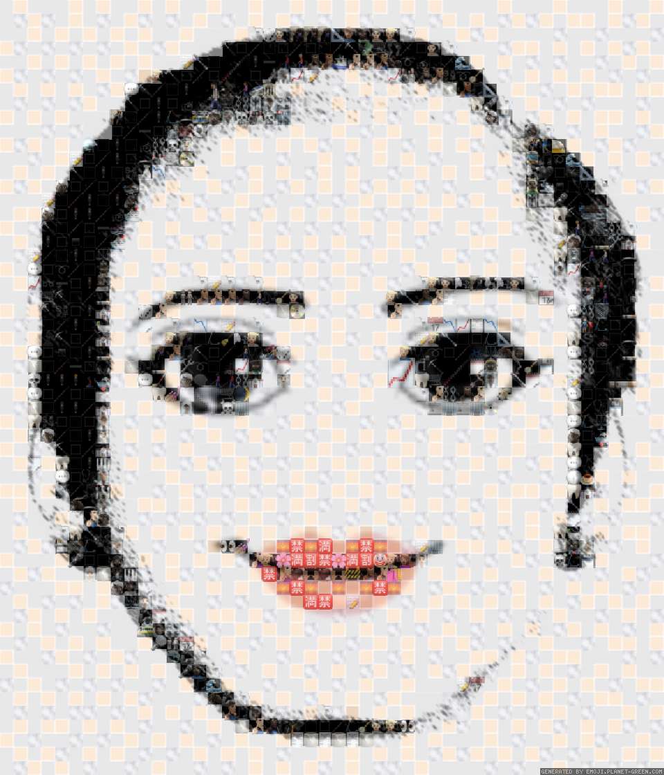 😻 by (No Name) | 🖼Emoji Mosaic🎉