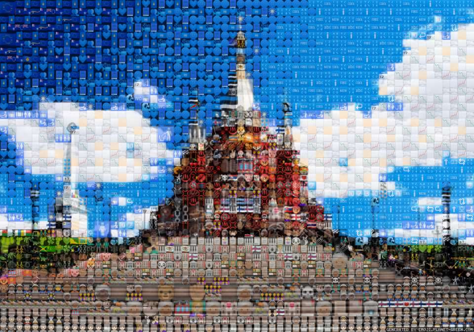 Calibri by пидарас | 🖼Emoji Mosaic🎉