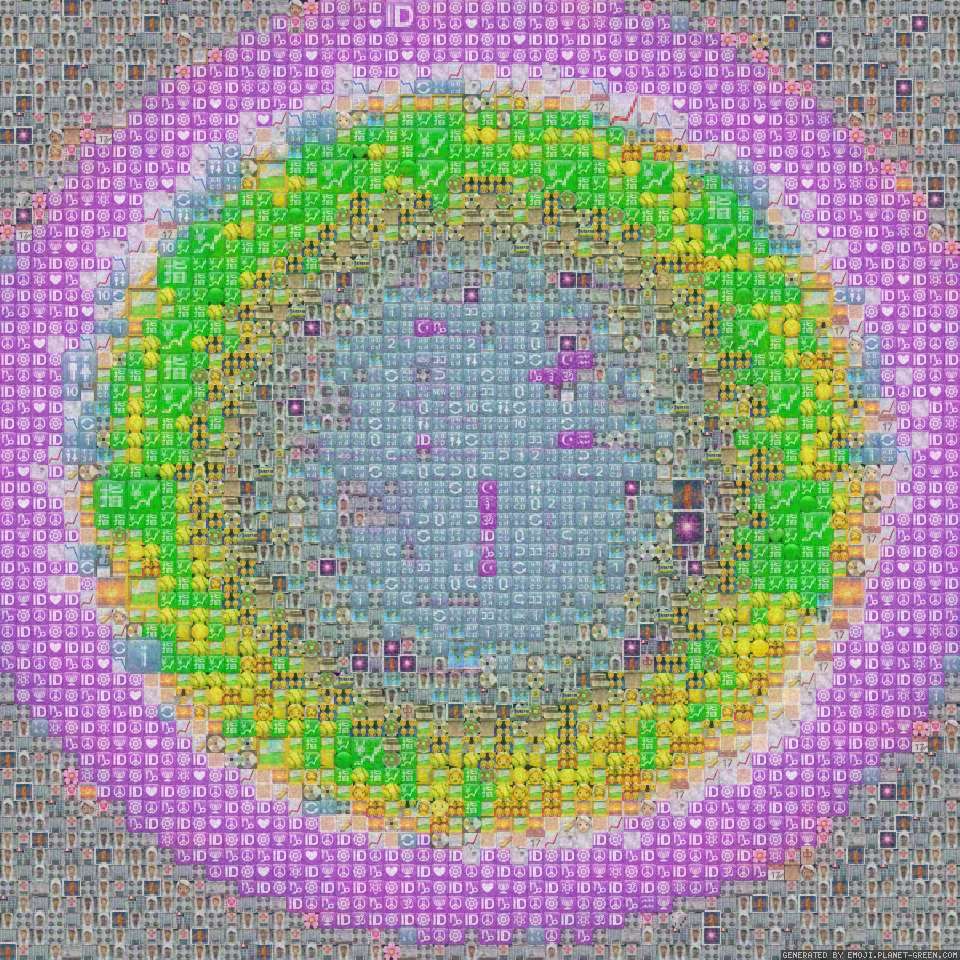 ？ by 白紫黄绿蓝 | 🖼Emoji Mosaic🎉