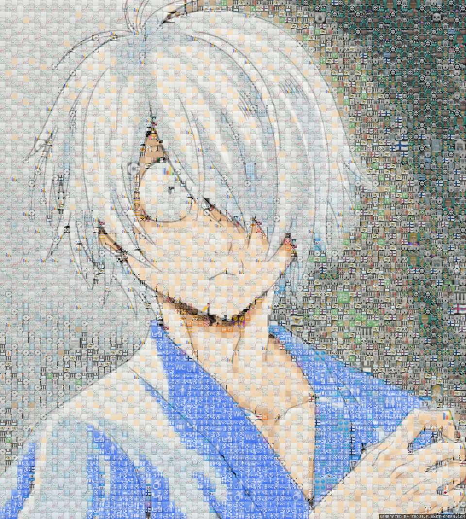 好きなキャラ by Ace01 | 🖼Emoji Mosaic🎉