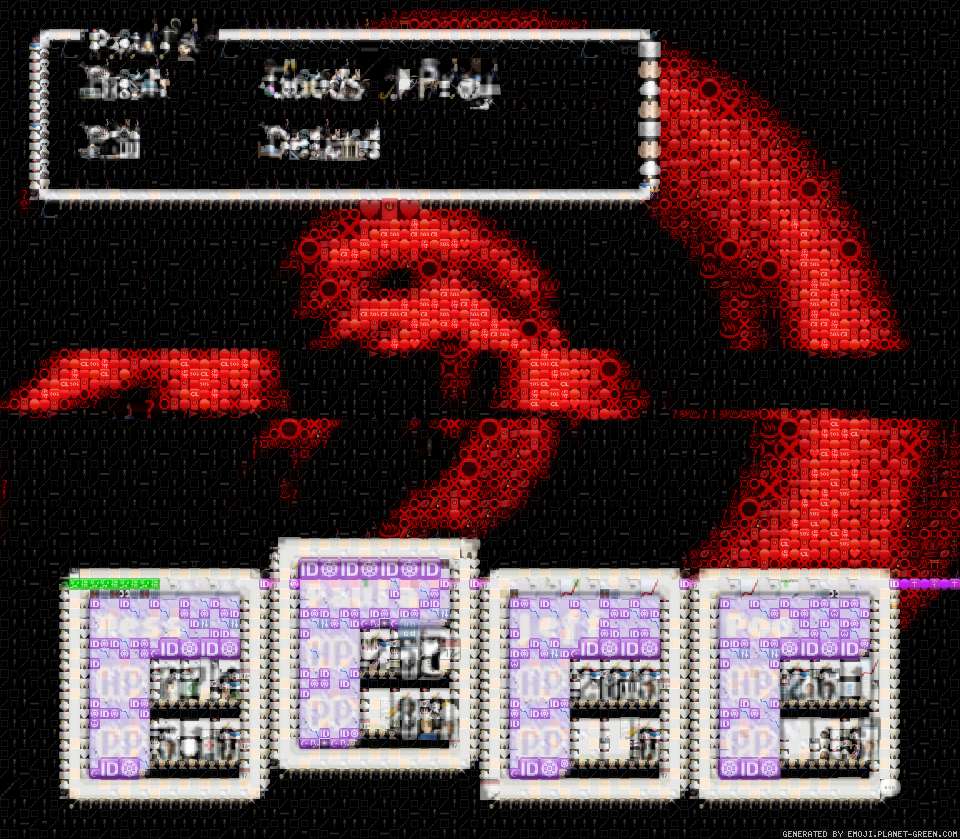 You cannot grasp the true form of Giygas’ attack! by gieeg | 🖼絵文字モザイク🎉