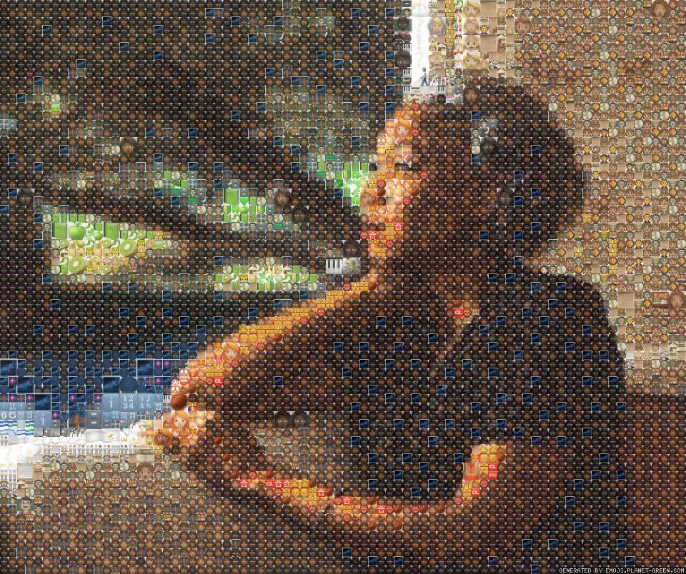 Move east style. by Mr. Jose Choi | 🖼Emoji Mosaic🎉