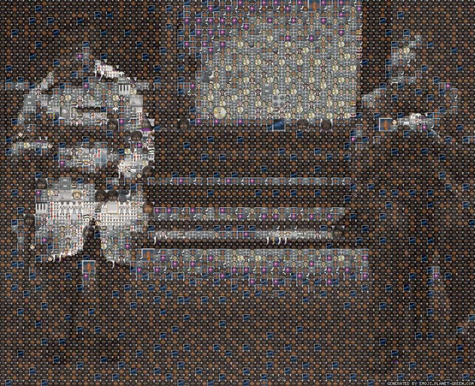 Commercial culture stage. by Brenda Gray | 🖼Emoji Mosaic🎉