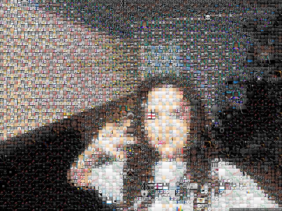 красота из стикеров by artem_8656 | 🖼Emoji Mosaic🎉