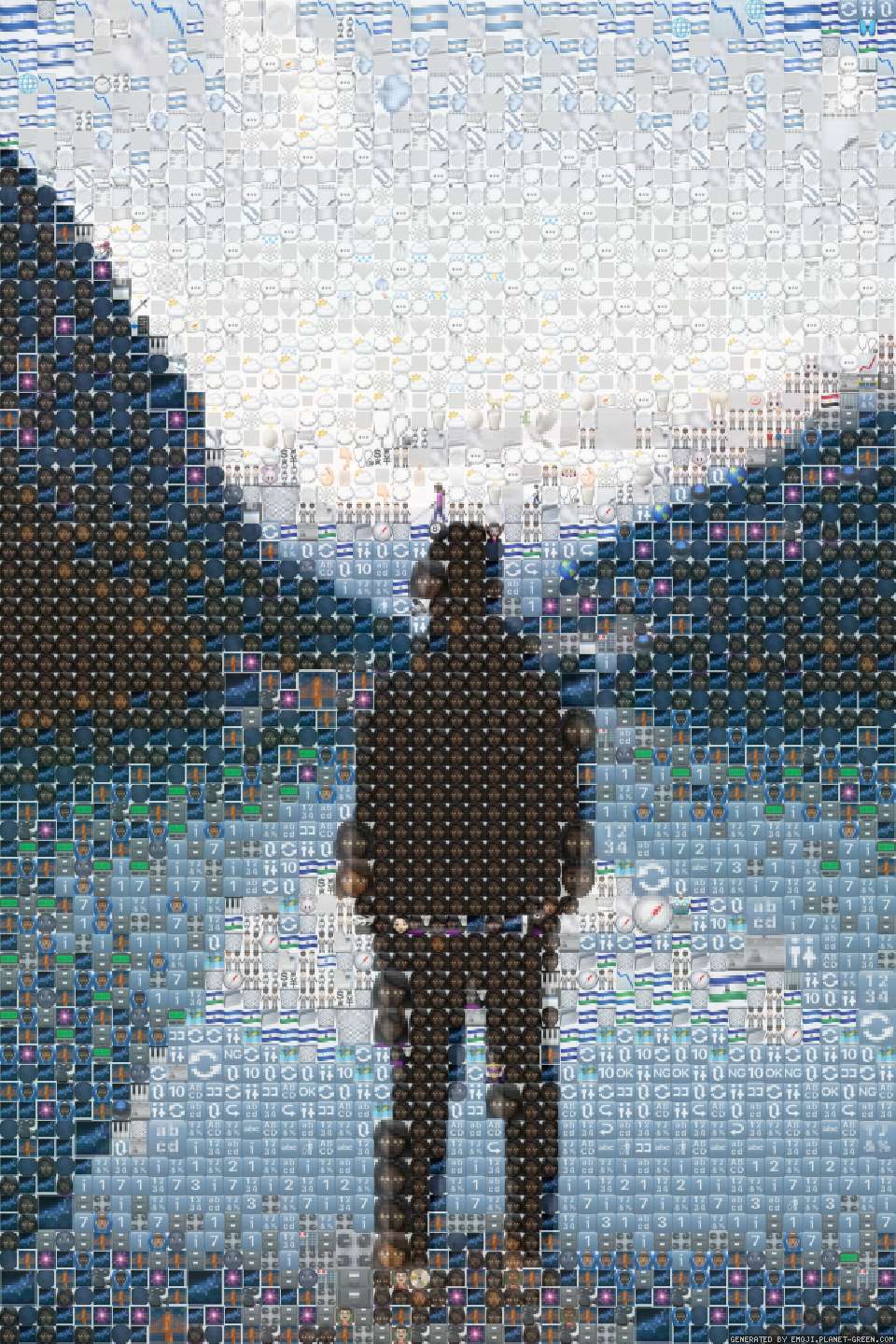 Air physical. by Benjamin Clark | 🖼Emoji Mosaic🎉
