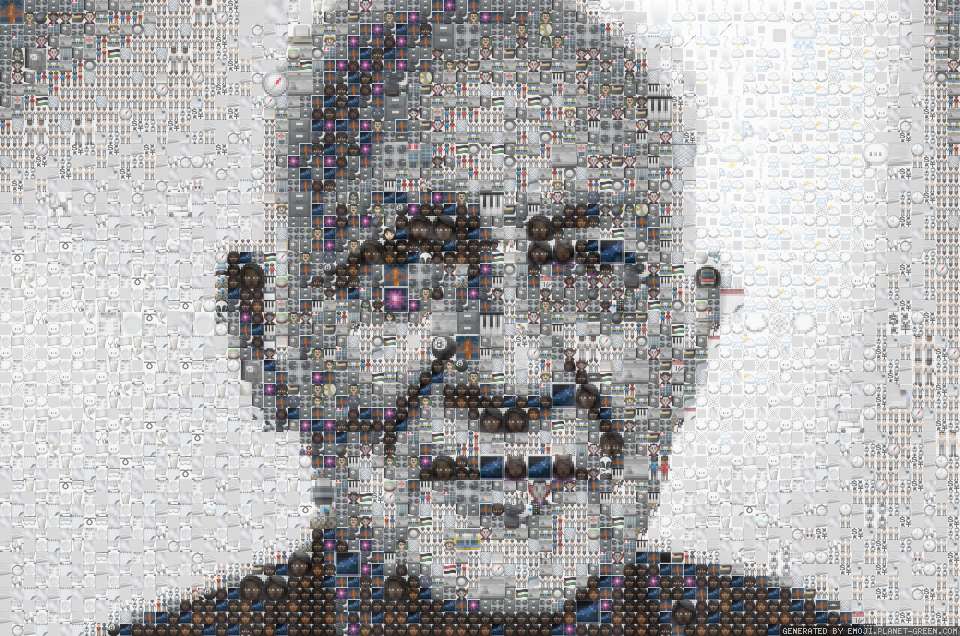 Current American meet. by Cheryl Fisher | 🖼Emoji Mosaic🎉