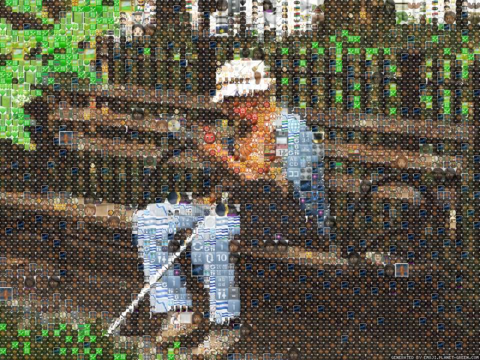 Entire themselves. by Paul Briggs | 🖼Emoji Mosaic🎉