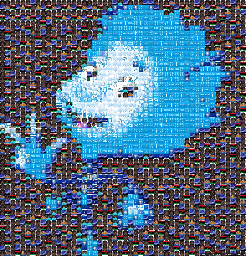 Нолик by т | 🖼Emoji Mosaic🎉