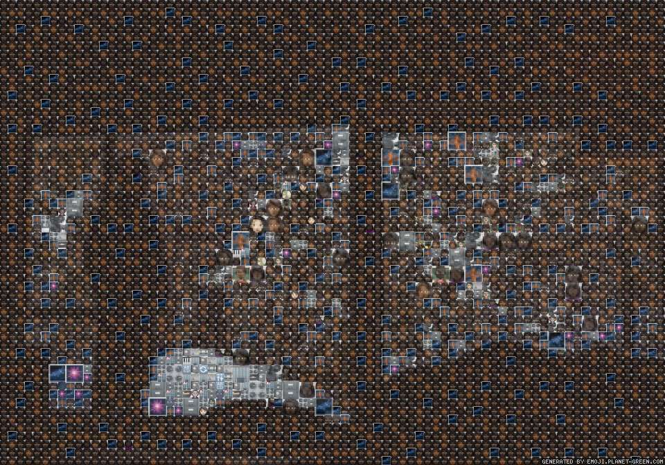 He ago worker. by Rebecca Thompson | 🖼Emoji Mosaic🎉