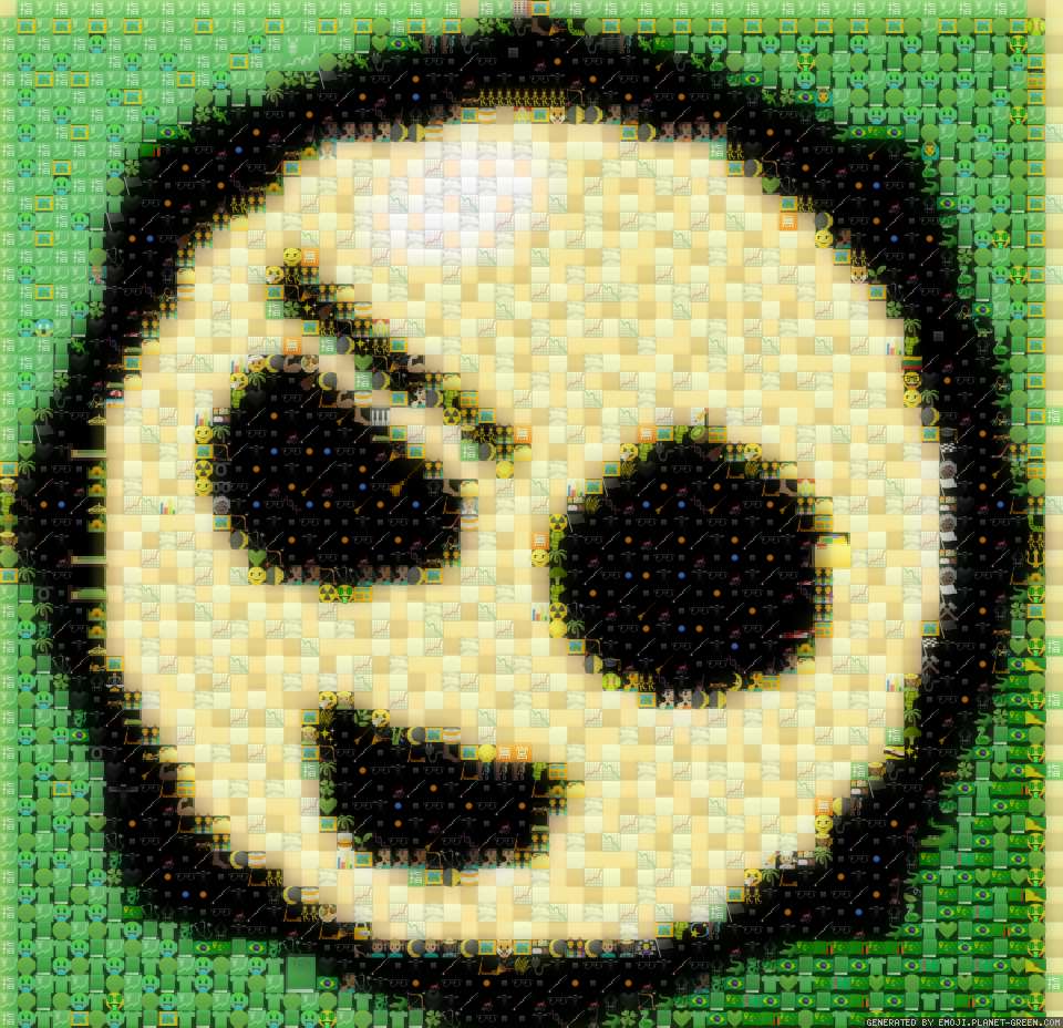 F by Ababus | 🖼Emoji Mosaic🎉