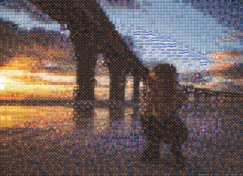 Play despite story. by Jennifer Pierce | 🖼Emoji Mosaic🎉